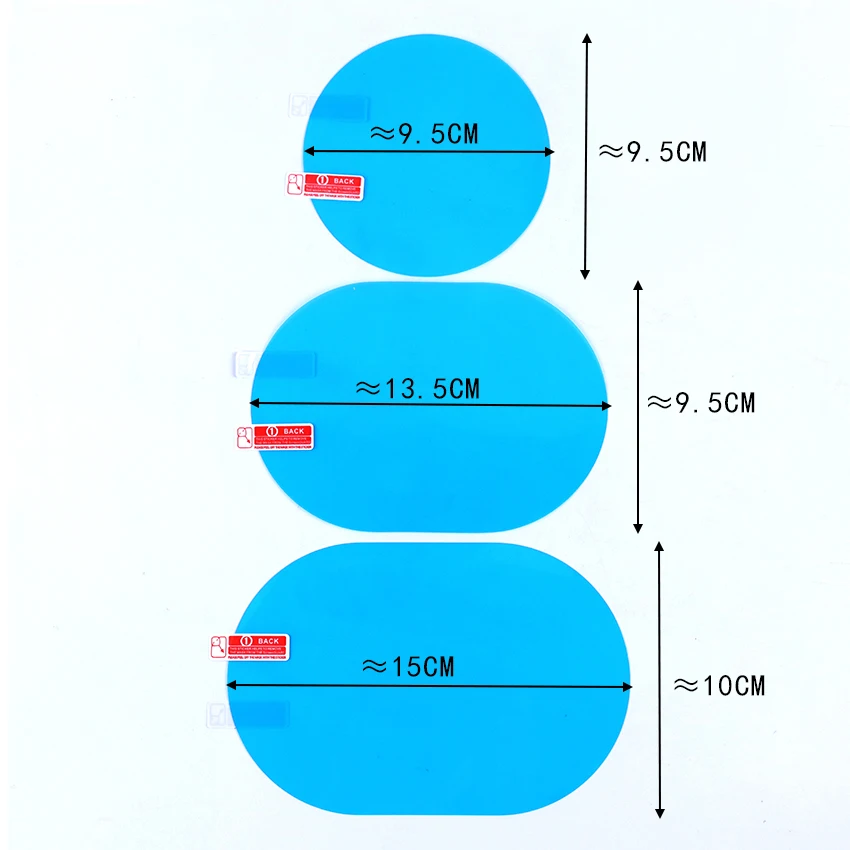 6 шт. Автомобильные противотуманные зеркальные аксессуары | Автомобили и