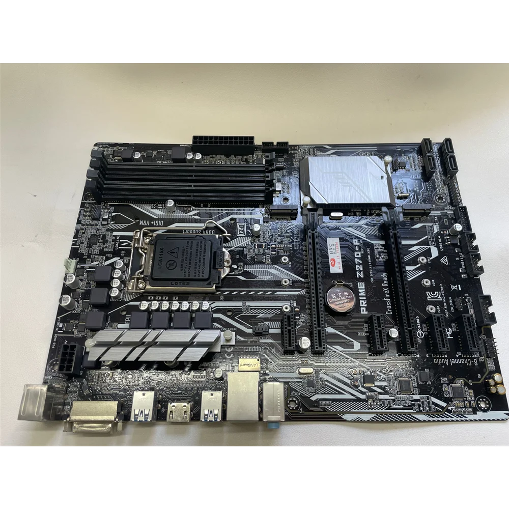Для PRIME ASUS Z270-P материнская плата LGA 1151 DDR4 USB3.1 64GB VGA HDMI-совместимая Z270 б/у десктопная