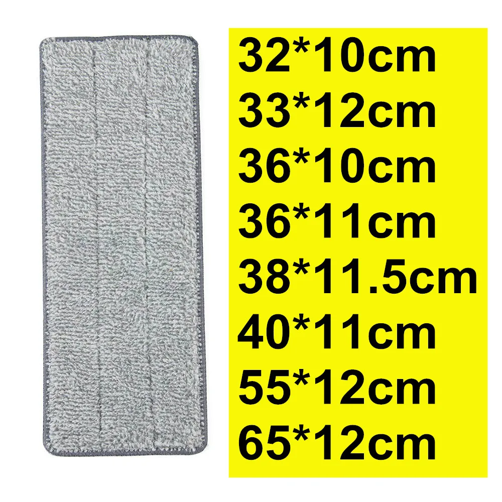 

2/3/5PCS Replace Mop Head Floor Cleaning Cloth Microfiber Self Wring Pads Washing Home Rags for Xiaomi Spray Carbon Dry and Wet