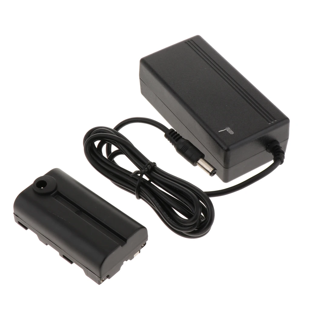 

For Sony NP-F970 NP-F750 NP-F550 Battery Pack Camera Camcorder AC-E6 AC Power Adapter Charging Kit & DC Coupler