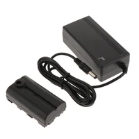 for sony np f970 np f750 np f550 battery pack camera camcorder ac e6 ac power adapter charging kit dc coupler