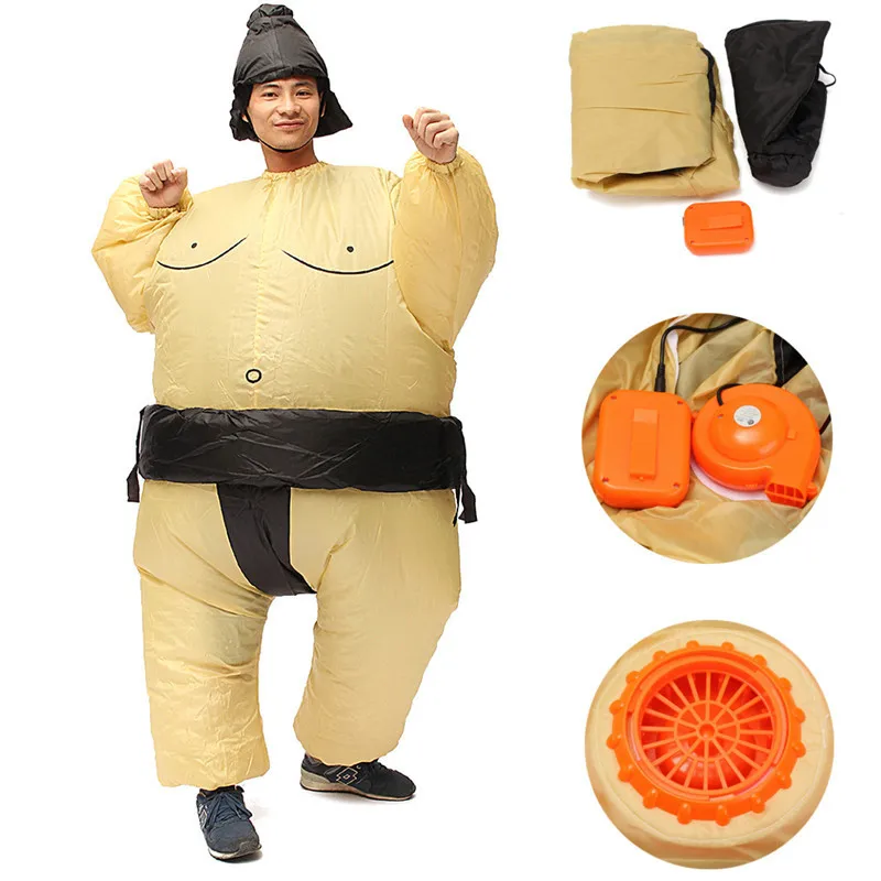 

Надувной костюм сумо для взрослых, для марафона, косплея, Пурим, Хэллоуина, карнавала, вечеринки, борца