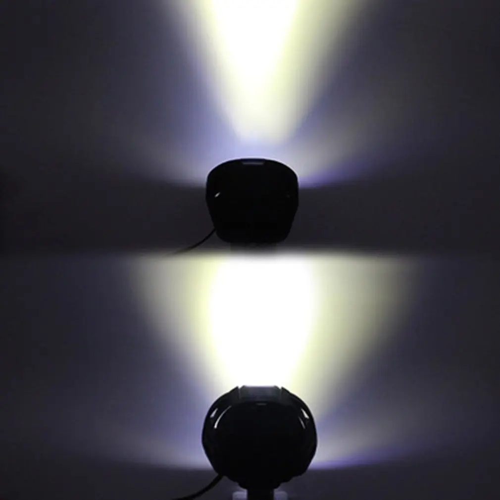 

2pcs 6 LED Headlight for Motorcycle Spotlights Lamp Vehicle 6LED Auxiliary Headlight Brightness Electric Car Light