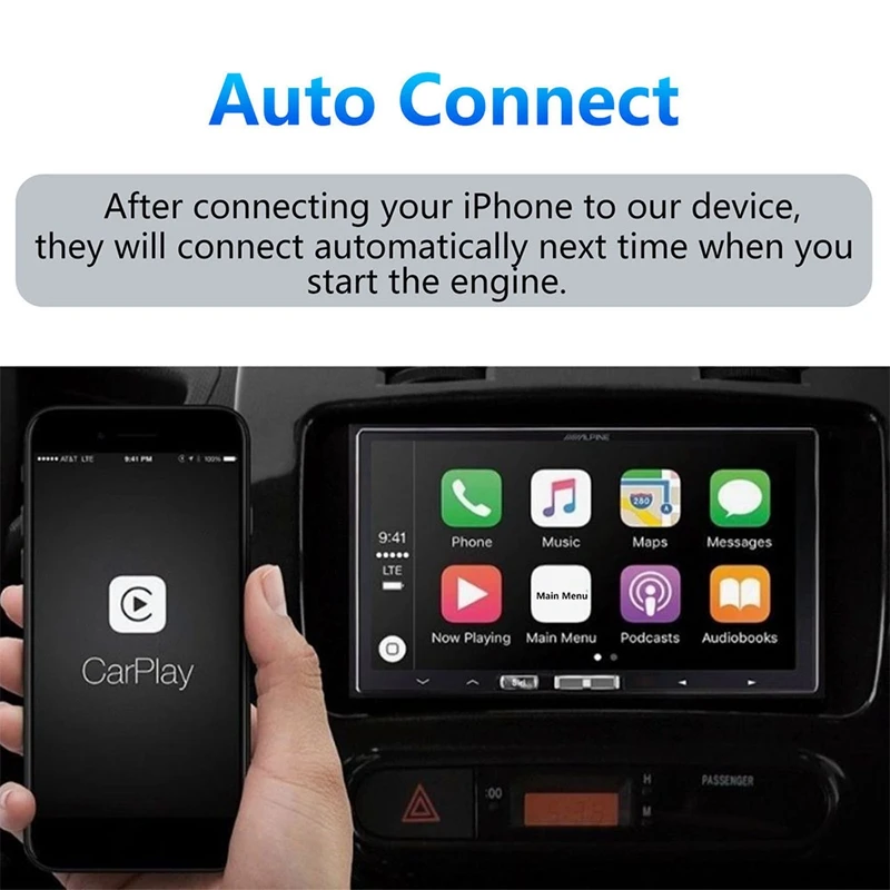 

USB CarPlay Dongle Adapter for Android Car Auto Navigation Player KPL009