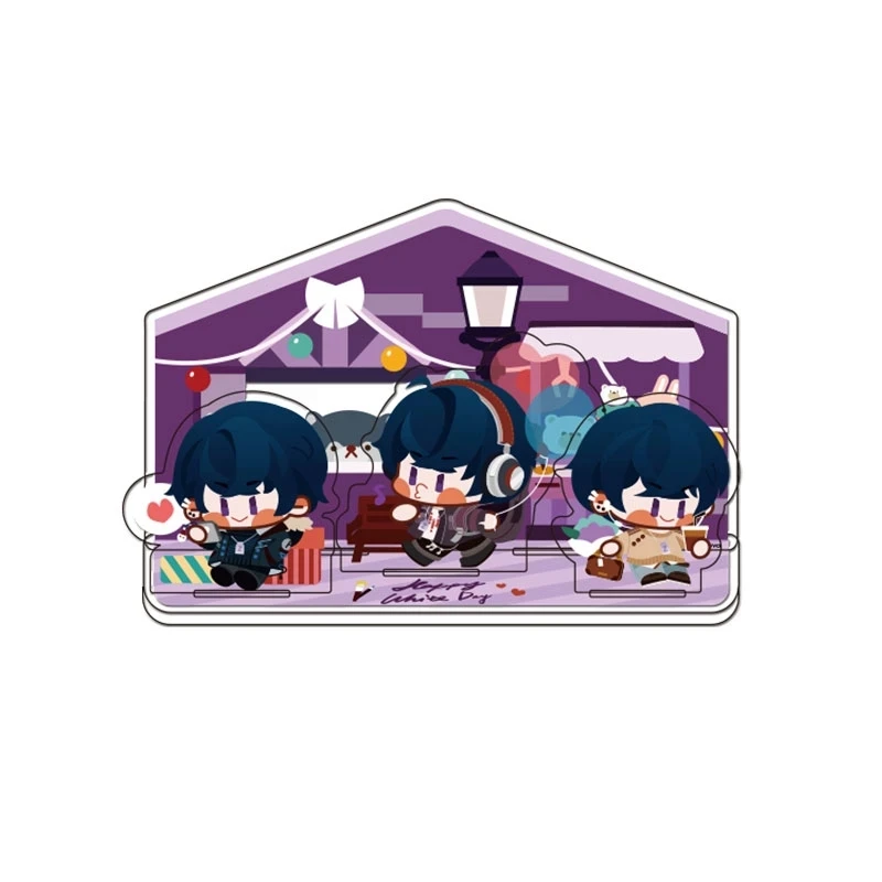 

Love Game Tears of Themis Cosplay Diy Stand Anime Acrylic Decoration Marius Vilhelm Artem Xiayan Statue Halloween Props Xmas