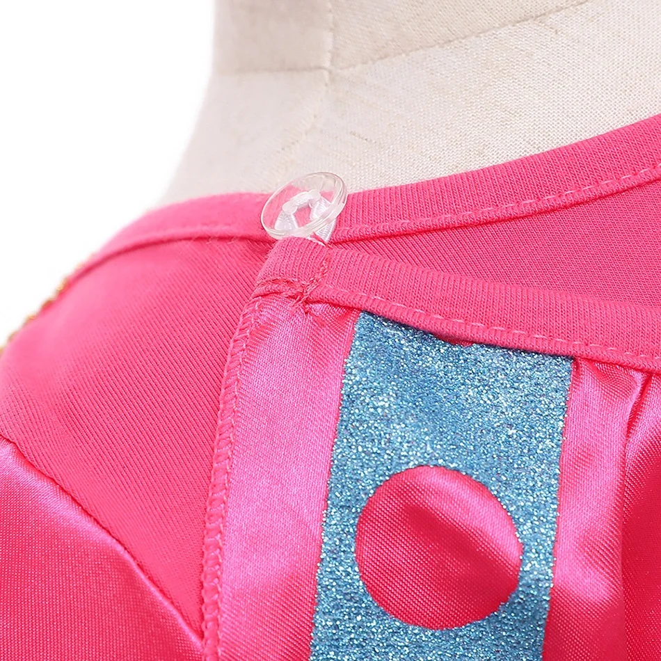 Детский костюм жасмина розово-фуксия платье для принцессы в арабском стиле