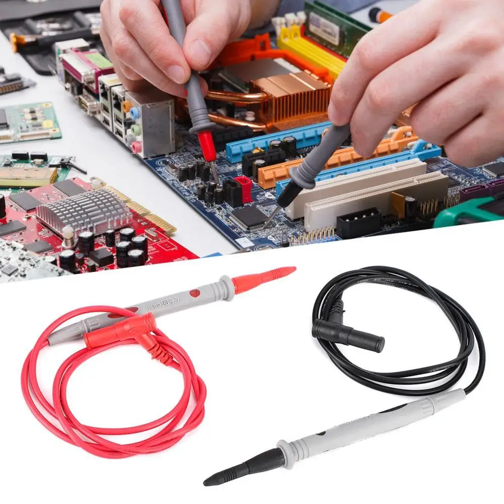 

1 пара, универсальные цифровые Щупы для мультиметра, 1000 В, 20 А