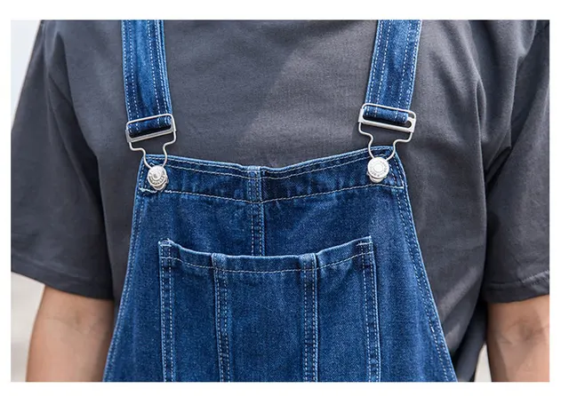 Gallickan Mens Jeans Overalls Straight Denim Jumpsuits Hip Hop Men Cargo  Bib Pants Cowboy Male Jean Dungarees Spring Saving 