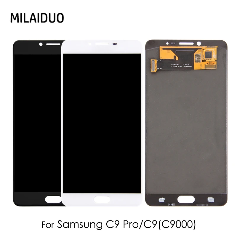 AMOLED/TFT lcd для SAMSUNG Galaxy C9 Pro дисплей сенсорный экран дигитайзер C9000 сборка Замена 5 5/6 0