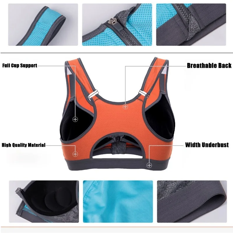 Спортивный бюстгальтер Пушап для фитнеса спортивный топ пуш ап йоги женское