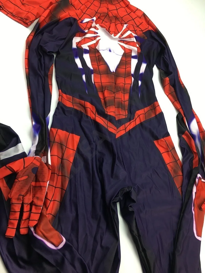 Костюмы на Хэллоуин для мужчин взрослых супергерои спандекс игры PS4 insomniac Человек