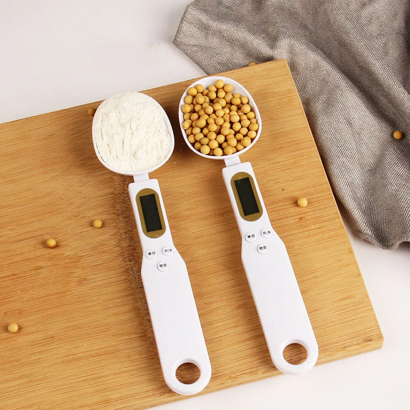 

LCD Digital Kitchen Scale Electronic Cooking Food Weight Measuring Spoon 500g 0.1g Coffee Tea Sugar Spoon Scale Kitchen Tools