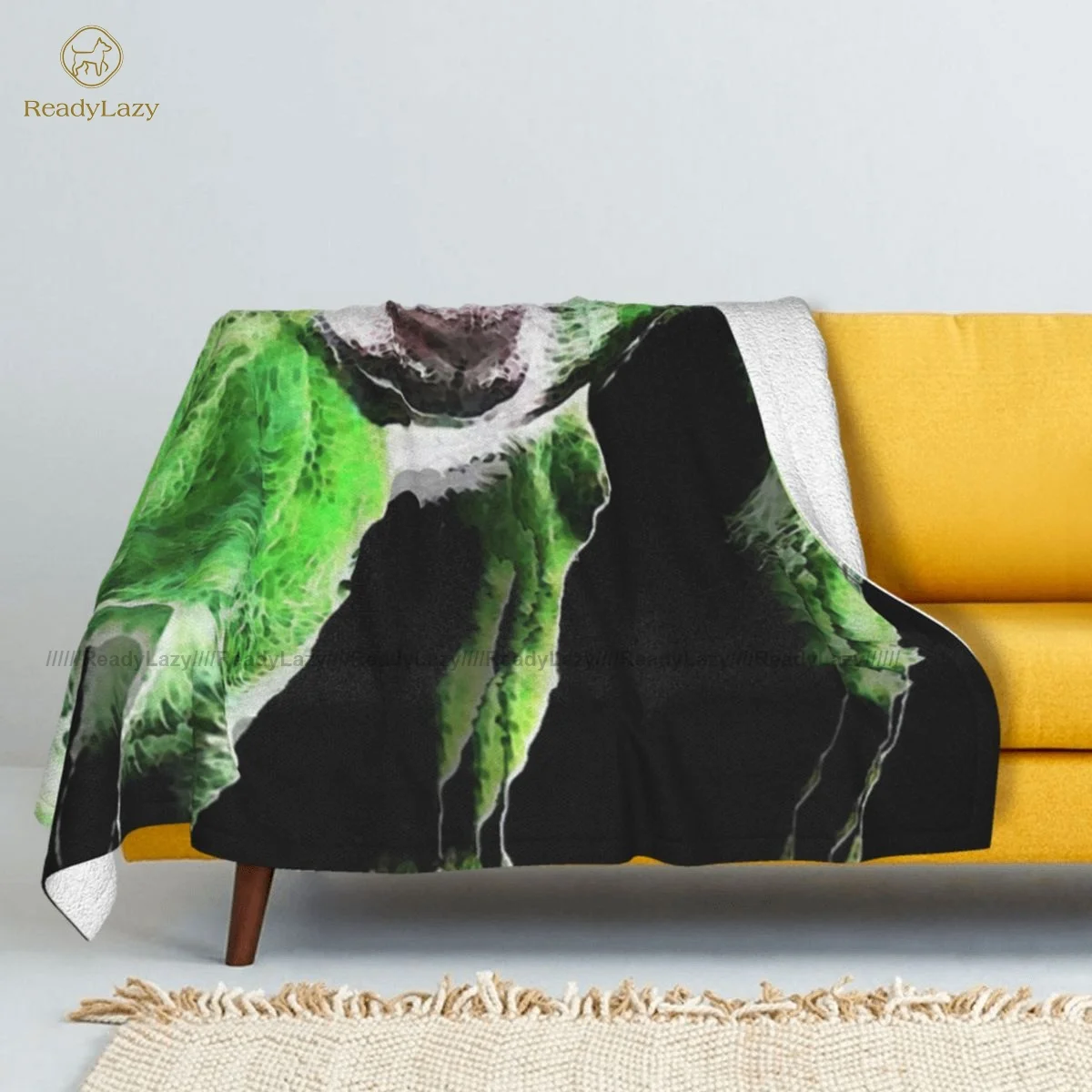 

Manta de cabra a la moda, colcha de vellón Sherpa, manta supersuave para exteriores, novedad