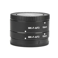 mk f af3 10mm 16mm macro lens ring extension tube metal nickel plating parts for fuji x mount whole series mirrorless camera%e2%80%8b%e2%80%8b