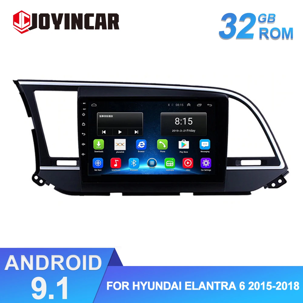 

Автомагнитола 2 din, 2 + 32 ГБ, Android 9,1 для Hyundai Elantra 6, 2015, 2016, 2017, 2018