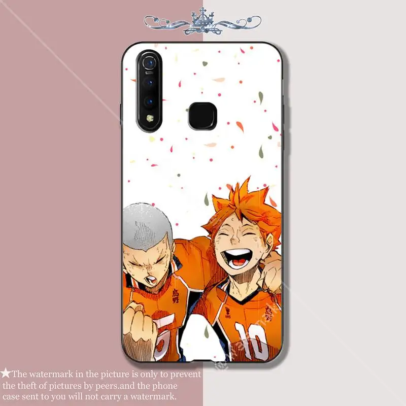 YJYDNHBD Haikyuu Мягкий ТПУ черный чехол для Samsung galaxy J2 J3 J4 plus J5 prime J7 2016 J6 note 5 8 9 10 coque |