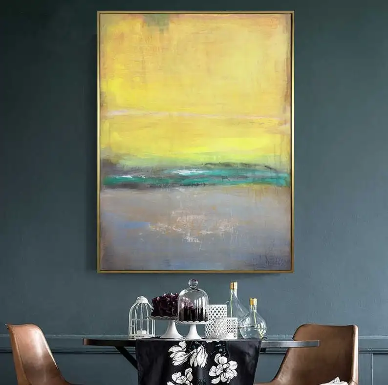 Goede Muur Schilderijen Voor Woonkamer Decor Schilderen Canvas Schilderij Moderne Olieverf Creatieve Oversize Abstract Handgeschilderde Kunst