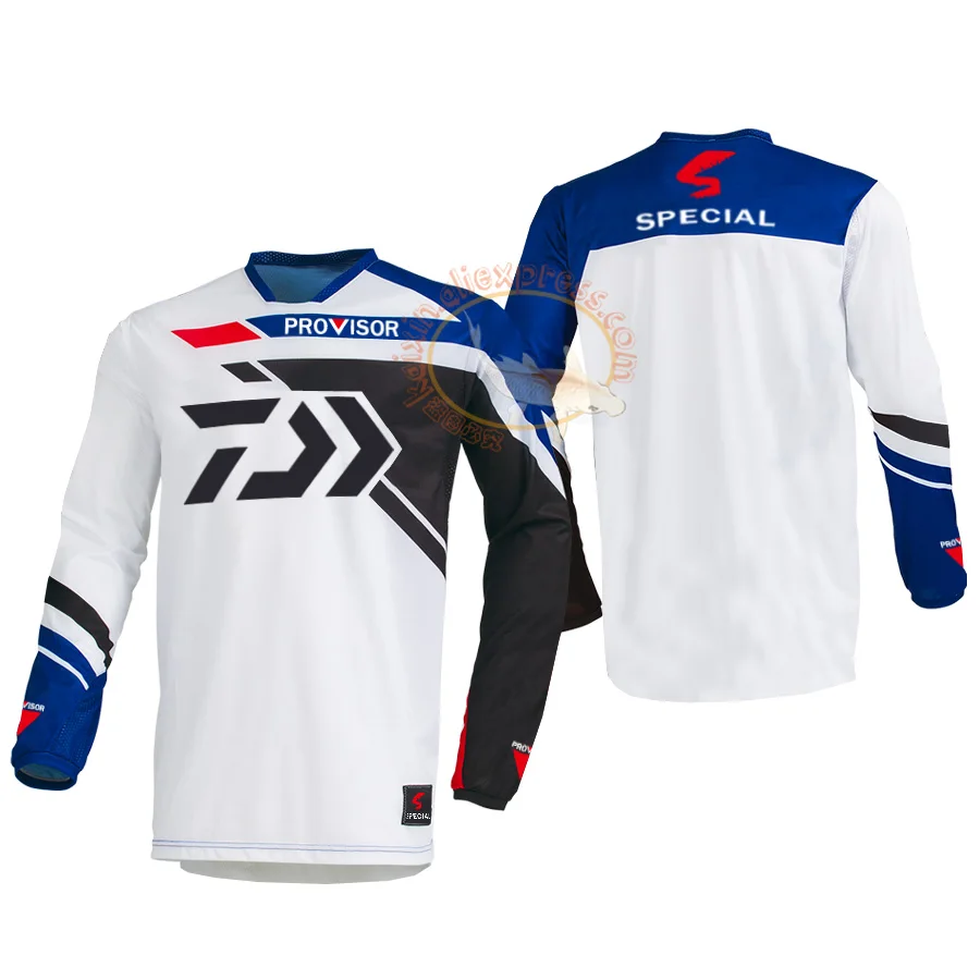 

2021 Summer Daiwa Dawa Fishing Shirt Men Outdoor Sports Breathable Camouflage Fishing Shirt Hiking Camping Fishing Clothing