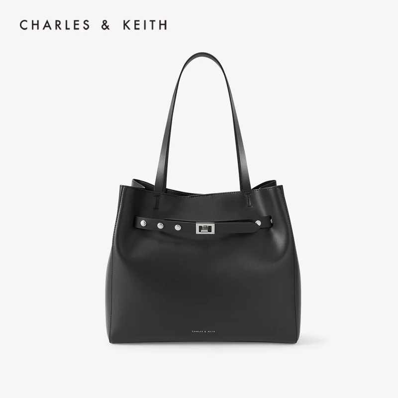 CHARLES＆KEITH Новинка на Лето2020 CK2-31190030 Женская сумка Большая плечо Стильная Молния