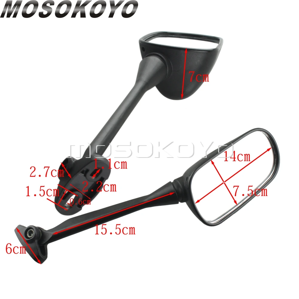 1 пара внешняя фотовспышка для Honda RC51/RVT 1000R 2000-06 CBR600F4 CBR600F4i CBR600RR CBR954RR 1999-2006 |