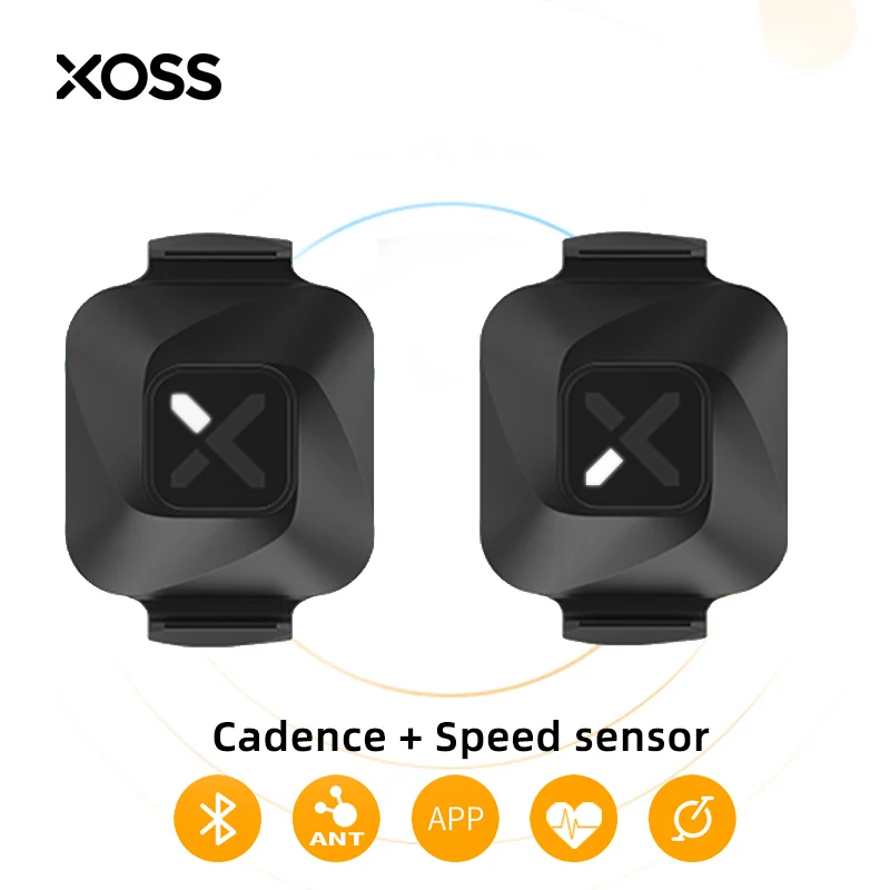 

XOSS NEW Cadence Sensor Speedometer ANT+ Bluetooth 4.0 Heart Rate Monitor For Garmin Bryton Cycle Computer And Bicycle APP