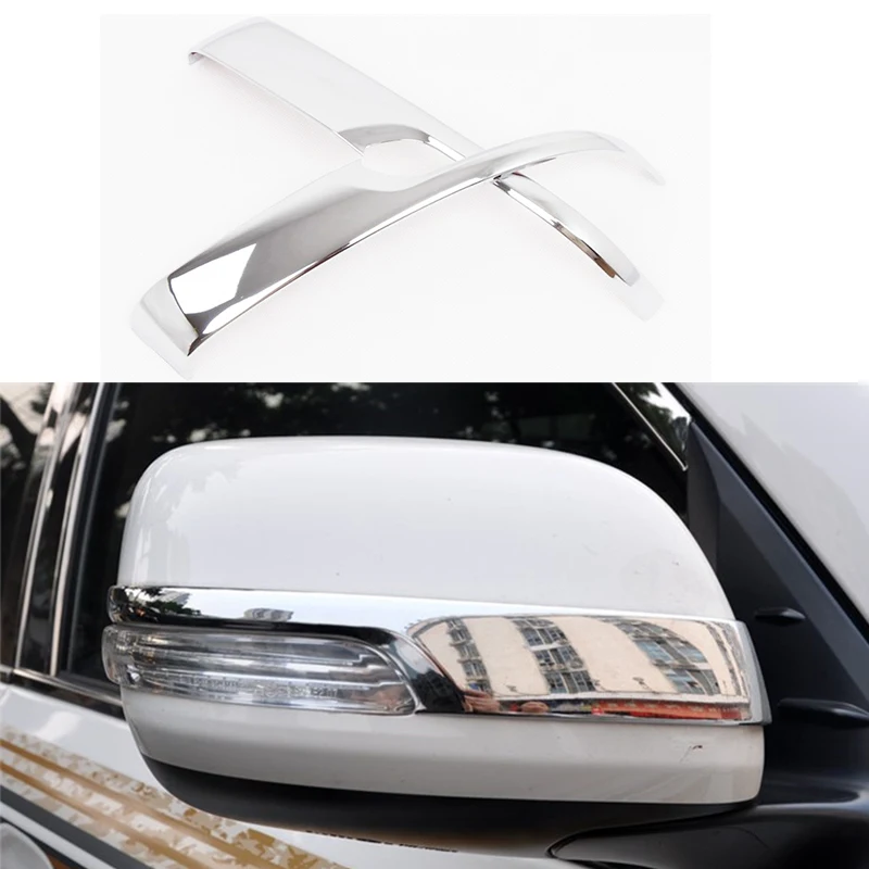 Хромированный автомобильный Стайлинг накладка на дверное зеркало заднего вида
