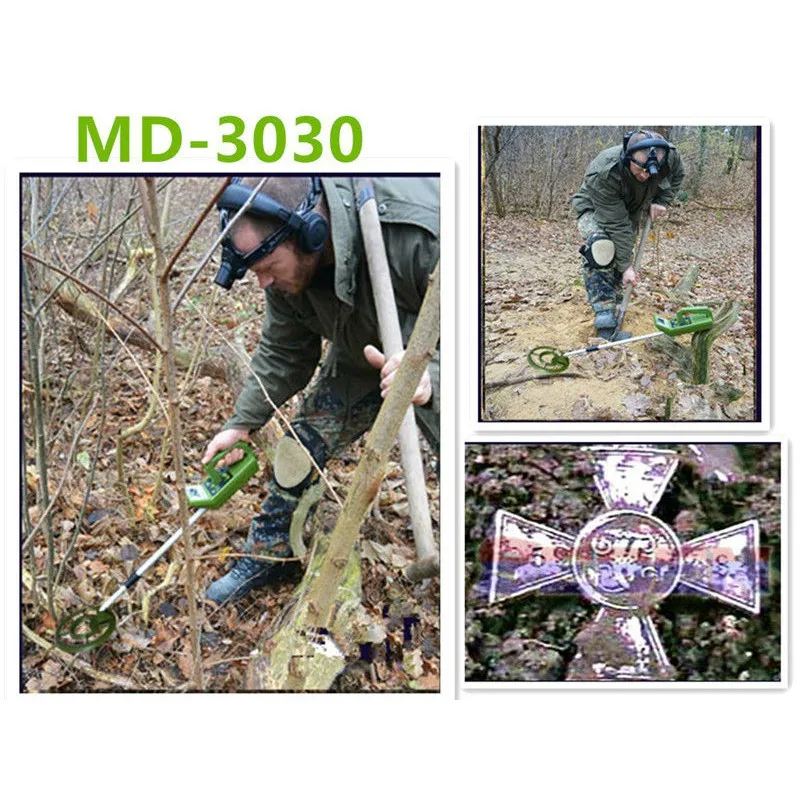 

Подземный металлоискатель горячая Распродажа MD3030, устройство для обнаружения золотых наземных золотых Nugget, монет, шахт, металлоискатель «с...