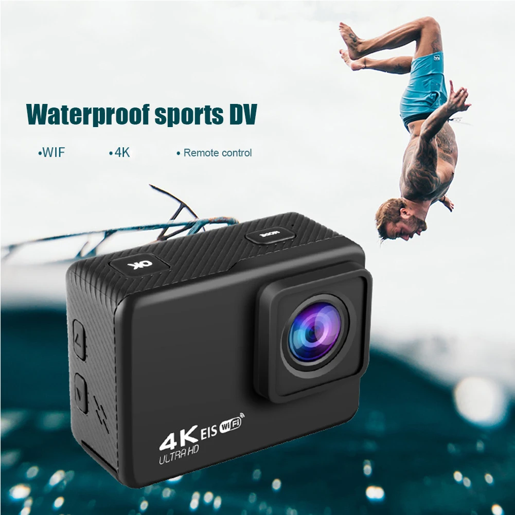EIS GoPro спортивные Камера Противоударная экшн со сверхвысоким разрешением Ultra HD 4K /