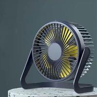 usb desktop fan 2 speed mini air cooler rotation adjustable angle for office household usb portable fan cooling
