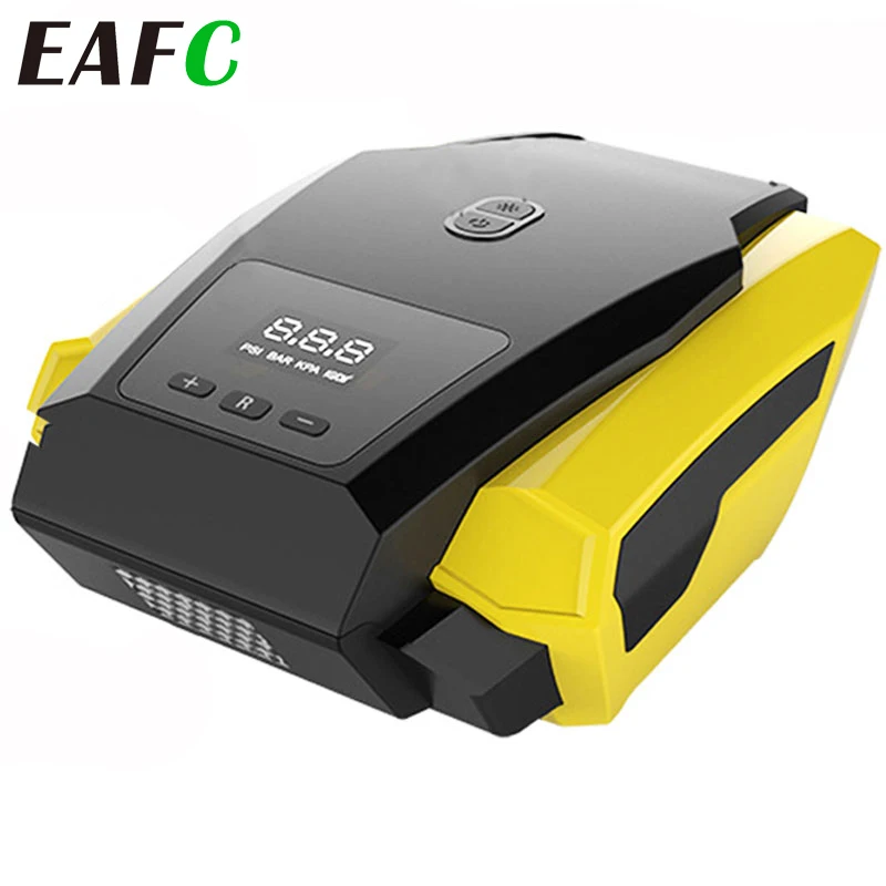 Автомобильный воздушный компрессор Портативный надувной насос со светодиодным