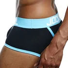 Нижнее белье JOCKMAIL, сексуальные боксеры без дна, мужское хлопковое нижнее белье, разные цвета, эротическое нижнее белье, сексуальная одежда для геев