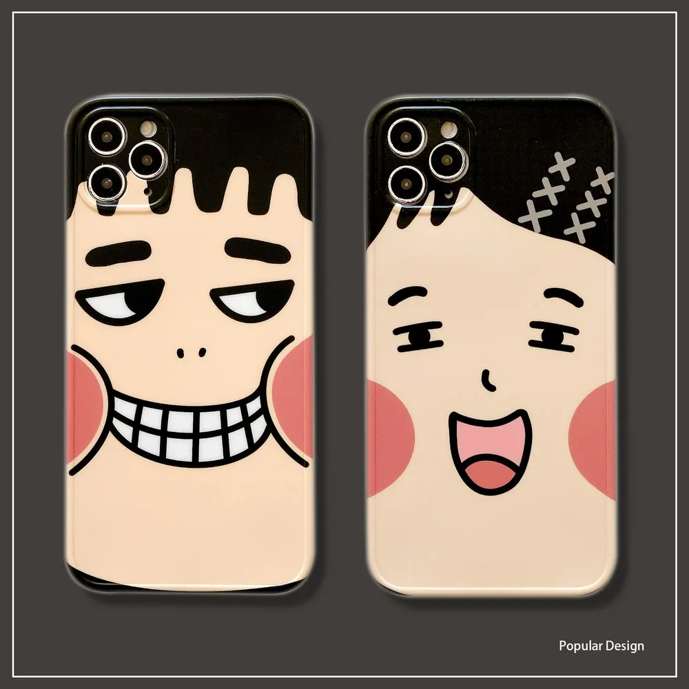 Новый Забавный чехол для телефона высшего качества IMD для iphone 13Promax 12promax 7 8Plus 12min 11promax XSMax XR, защитный мягкий чехол