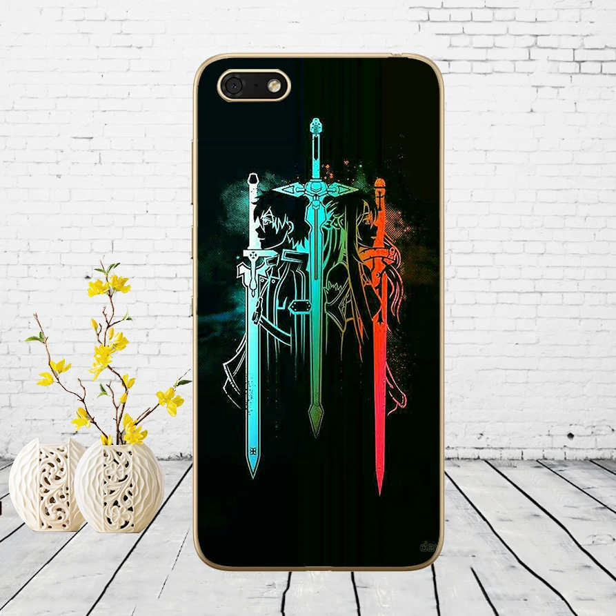 14 Мягкий силиконовый чехол 239DD Sword Art Online SAO Аниме Манга для huawei honor 9 10 Lite 7A 5,45 7a pro 7c 5,7 дюймов 7x 8x чехол - Цвет: 14