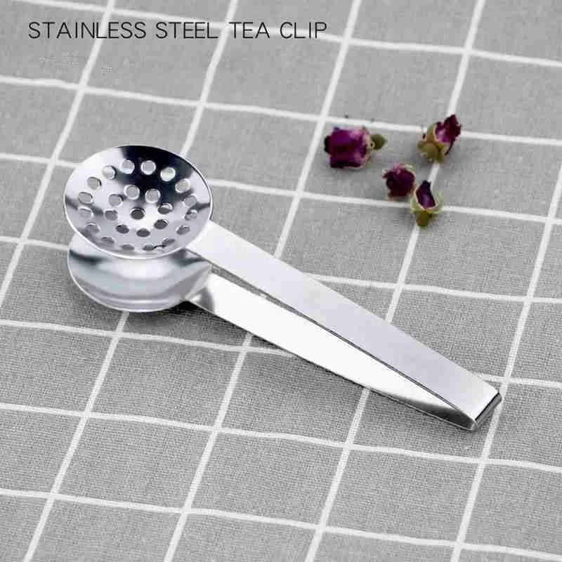 

Steel Tea Bag Tongs Teabag Squeeze Strainer Tea Holder Clip Reusable Squeezer Metal Teabag Spoon Grip Multi-funct D6W7