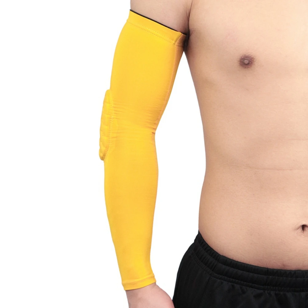 

1pc Arm Sleeve Elbow Support Armband Basketball Arm Sleeve Breathable Sports Safety Elbow Pad Brace Protector Accessories