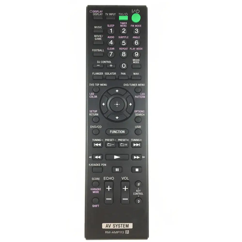 Новый пульт дистанционного управления для sony av системы аудио плеер RM-AMP113 SHAKE100D SHAKE44D SHAKE66D SHAKE88D