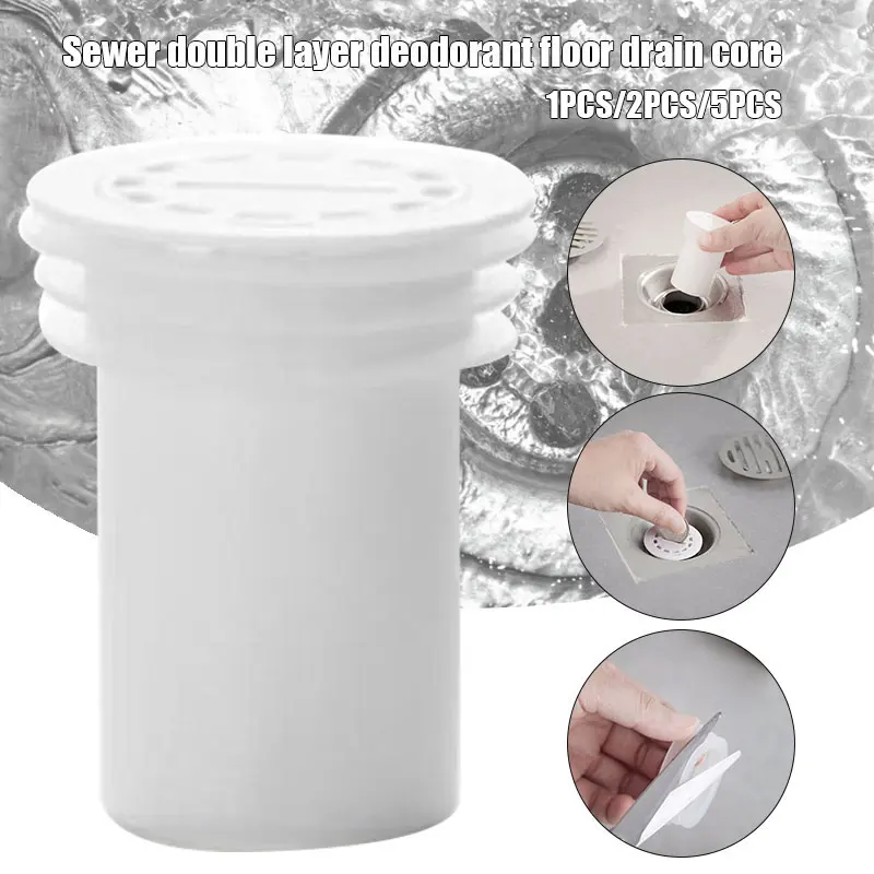 

Floor Drain Anti Clogging Balcony Kitchen Bathroom Core Anti-Mosquito Accessories Drainer THJ99