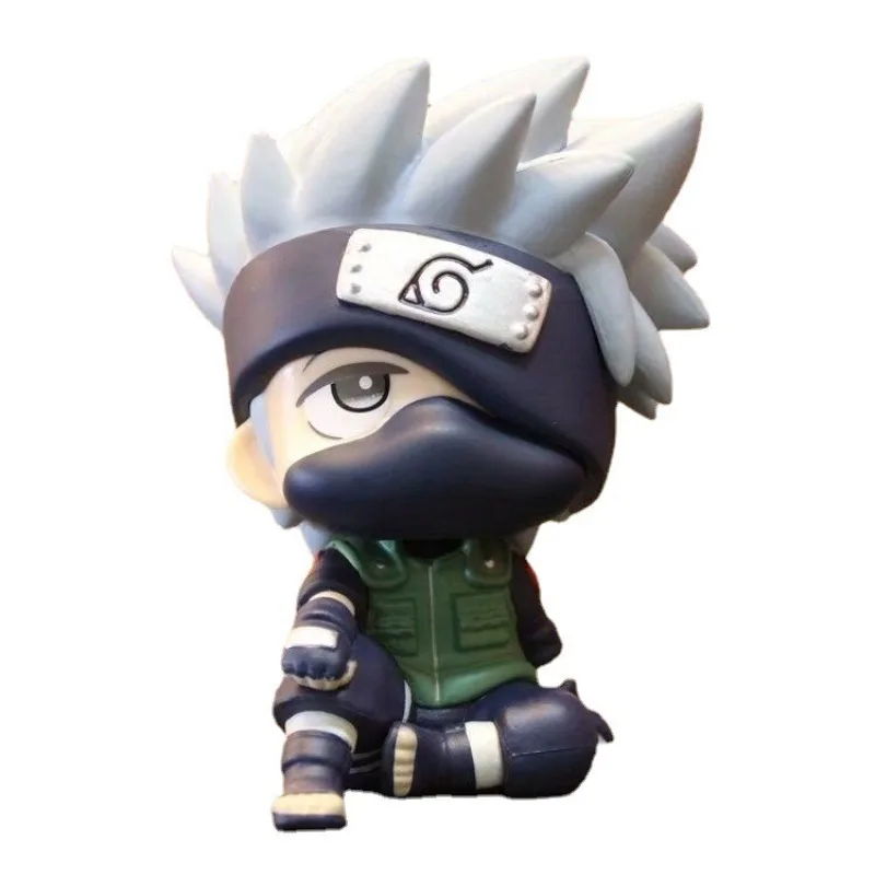12CM Naruto Kawaii Doll Anime Doll Anime Children's Gift Uzumaki Naruto Kakashi Halloween Gift naruto uzumaki naruto cosplay costume halloween costumes