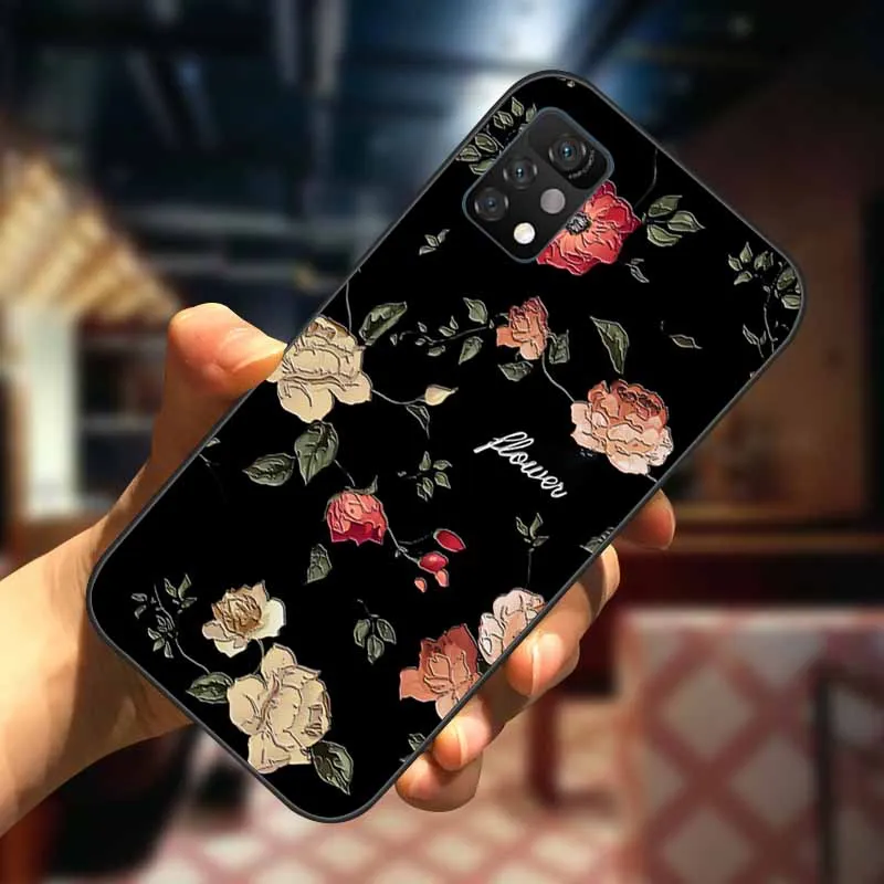 for umidigi a11 pro max case a11s 3d flower emboss silicone phone cover for umidigi a11 pro max cases soft relief flower coque free global shipping