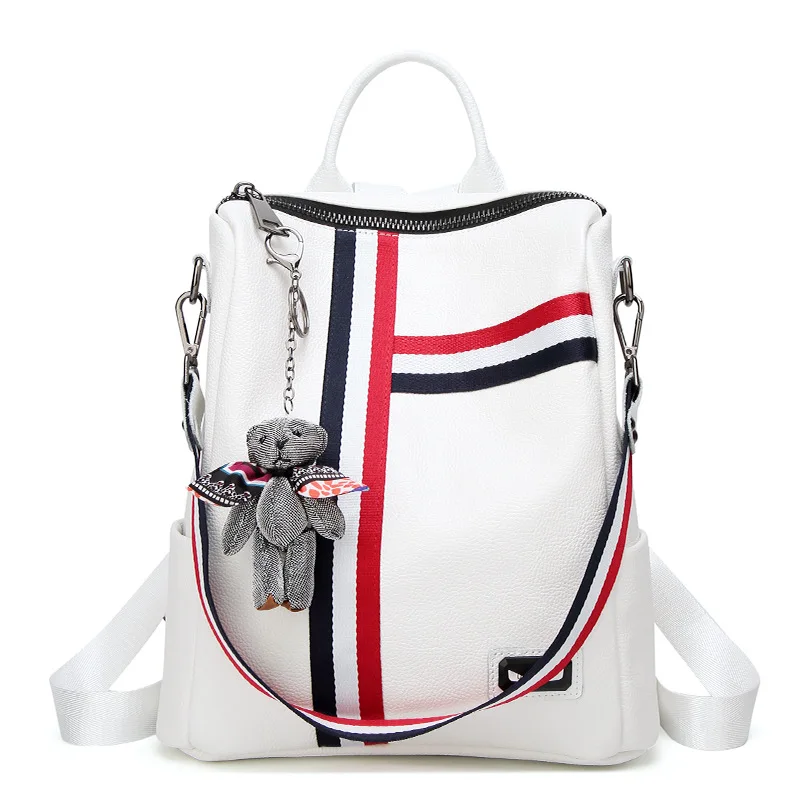 2020 женский рюкзак из 100% натуральной кожи сумка для путешествий модная через