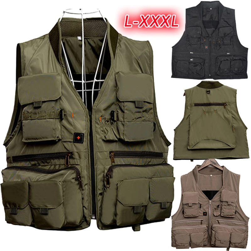 2019 Новое поступление Рыболовный Жилет Быстросохнущий жилет для рыбы дышащая