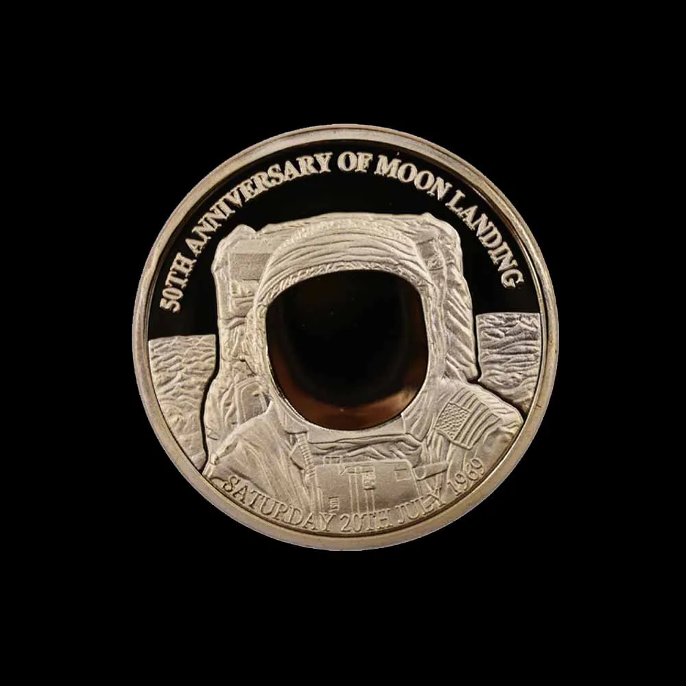 New US Project Apollo 11 коллекционные монеты космический инженерный вызов монета в память