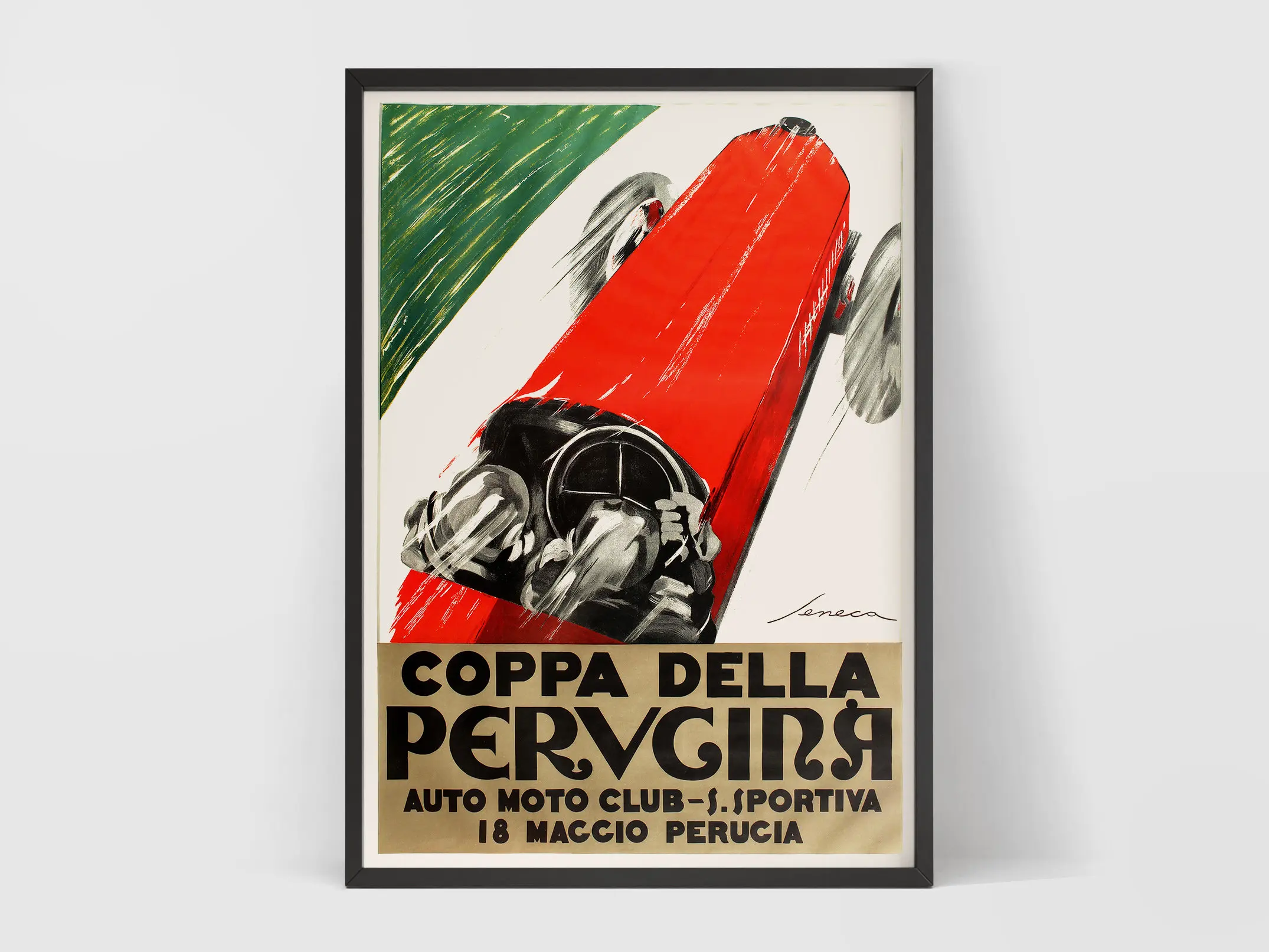 Гоночный типографический hd