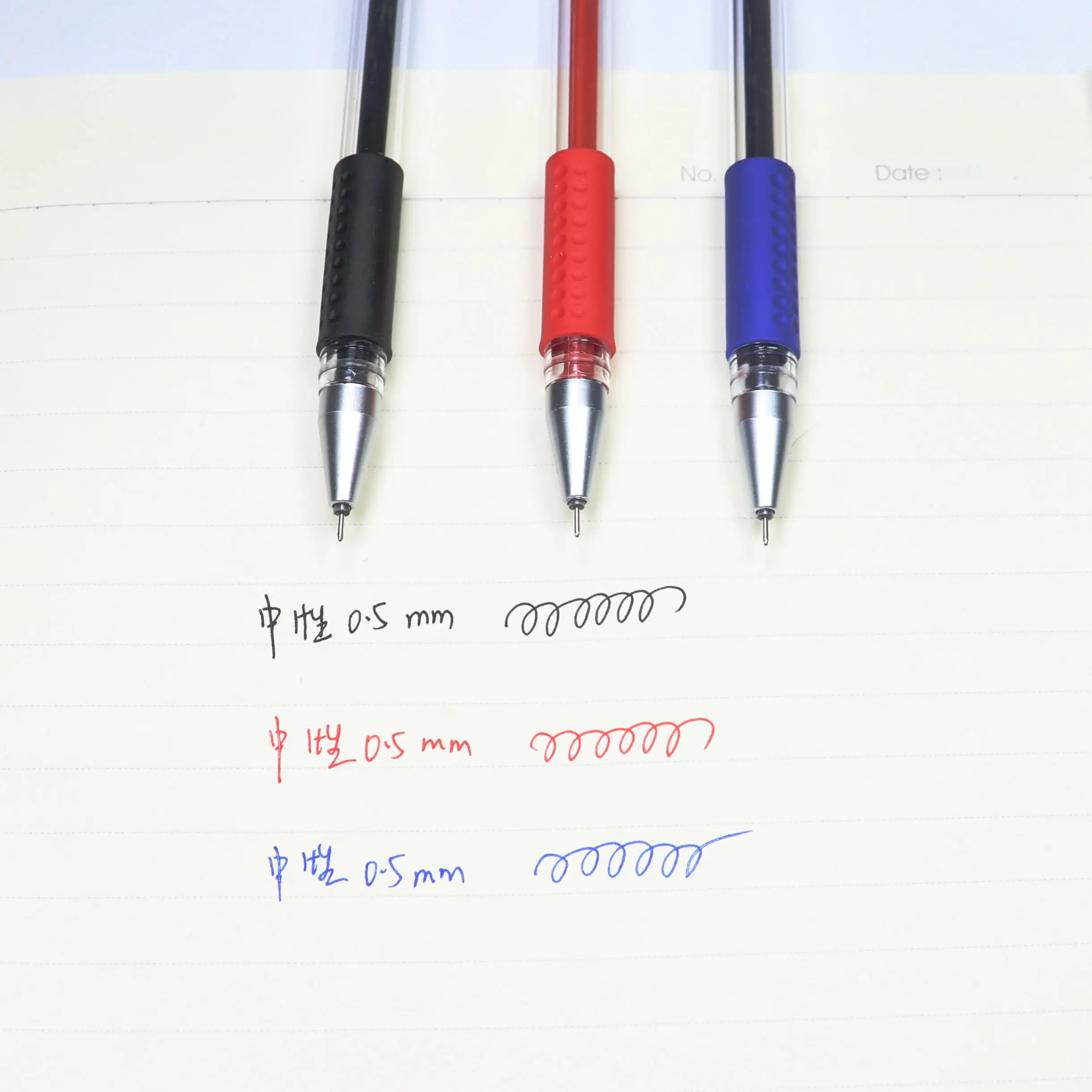 

32pcs/set Gel Pen Red/black/blue Ink Refills Rods For School Office Exam Supplies Stationery 0.5mm
