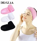 Регулируемая повязка на голову для лица, головной платок, полотенце для макияжа, банное полотенце, спортивный держатель для мытья лица, мягкое полотенце, повязки на голову