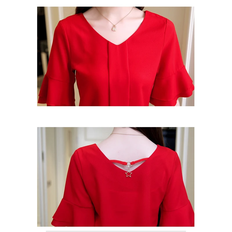 Дамские блузки однотонные Хлопковые женские рубашки топы и кружевные обычные