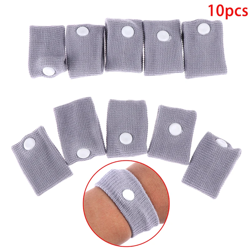 

10Pcs Anti Nausea Wrist Bands Support Sports Safety Wristbands Carsickness Seasick Anti Motion Sickness