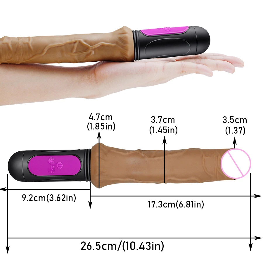 Heating Realistic Dildo Vibrator for Woman 10 speed bend Soft huge dildo Penis G Spot Vagina anus Masturbator Sex Toy adult | Красота и