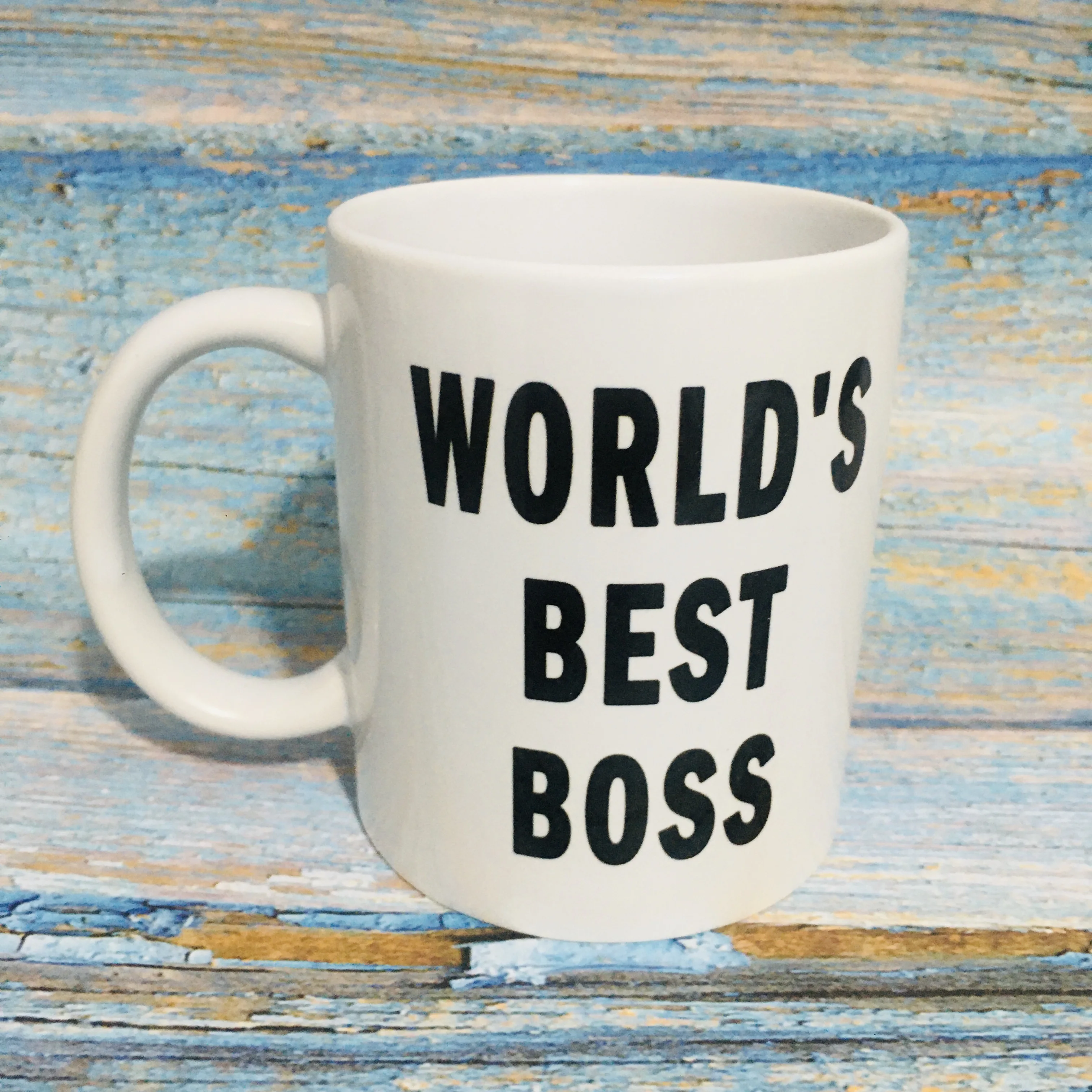 

World‘s Best Boss Coffee Mug 11oz White Ceramic Mugs Office Gift Tea Cup