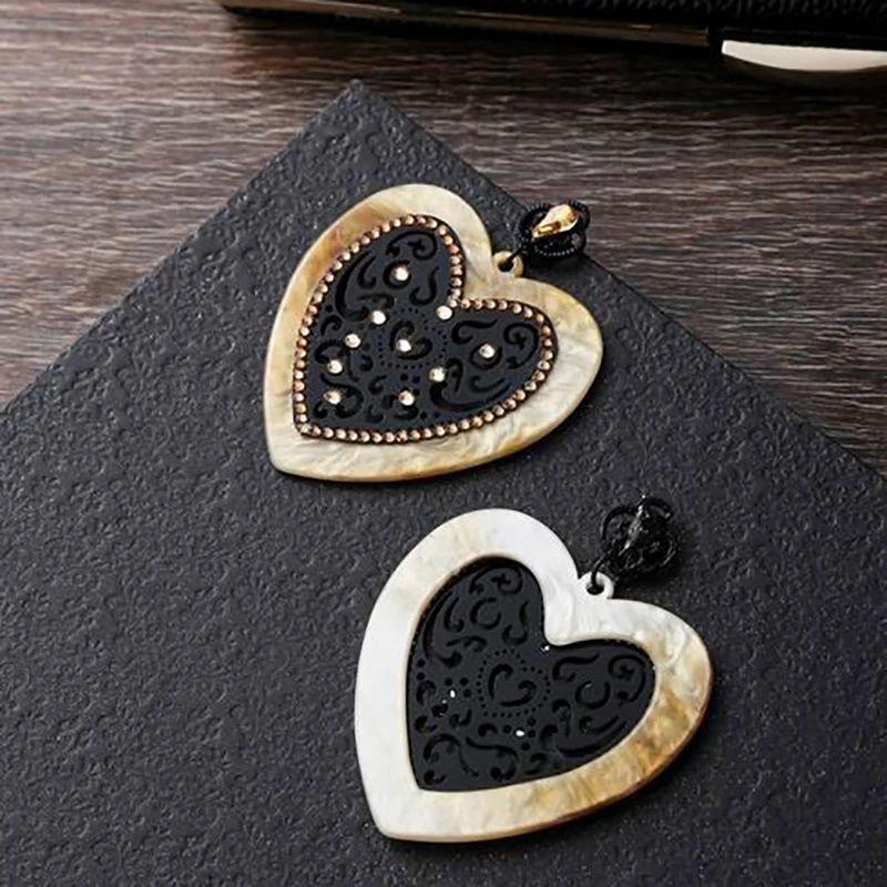 Романтичные милые золотые серьги из нержавеющей стали и кристаллов в форме